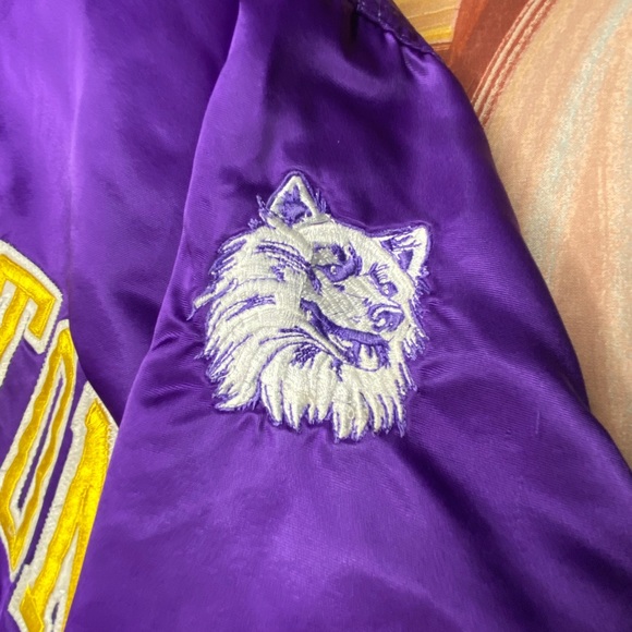 Vintage Washington Huskies Starter Jacket Large UW - Picture 6 of 10